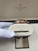 Patek Philippe Annual Calendar Green Dial Annual Calendar 5205R - COMPLICATIONS SELF-WINDING Rose Gold - Image 9