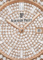 Audemars Piguet Royal Oak 33mm Quartz Rose Gold - Pave Diamond Dial, Case, Bezel and Bracelet (Ref# 67652OR.ZZ.1265OR.01) - Image 2