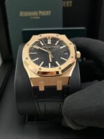 Audemars Piguet Royal Oak 41mm Rose Gold Black Dial 15510OR.OO.D002CR.02 - Image 8