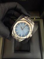 Audemars Piguet Royal Oak 41mm White Gold Smoked Blue Dial 15510BC.OO.1320BC.02 - Image 12