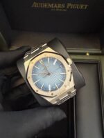 Audemars Piguet Royal Oak 41mm White Gold Smoked Blue Dial 15510BC.OO.1320BC.02 - Image 11