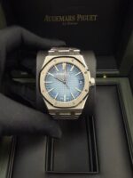 Audemars Piguet Royal Oak 41mm White Gold Smoked Blue Dial 15510BC.OO.1320BC.02 - Image 8