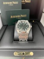 Audemars Piguet Royal Oak "50th Anniversary" Green Dial 15510ST.OO.1320ST.04 - Image 8