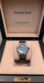 Audemars Piguet Royal Oak Black Ceramic Rainbow Dial Limited Edition 77350CE.OO.1266CE.02.A - Image 3