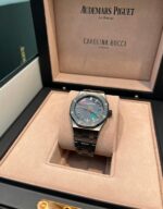 Audemars Piguet Royal Oak Black Ceramic Rainbow Dial Limited Edition 77350CE.OO.1266CE.02.A - Image 4