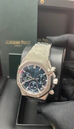 Audemars Piguet Royal Oak Chronograph Blue Index Dial 26240ST.OO.1320ST.05 - Image 9