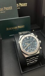 Audemars Piguet Royal Oak Chronograph Blue Index Dial 26240ST.OO.1320ST.05 - Image 3