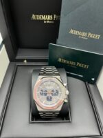 Audemars Piguet Royal Oak Chronograph Platinum Titanium Limited Edition (Ref 26331IP.OO.1220IP.01) - Image 6