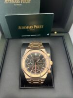 Audemars Piguet Royal Oak Chronograph SELFWINDING CHRONOGRAPH 50TH ANNIVERSARY Black Dial Rose Gold  26240OR.OO.1320OR.02 - Image 2