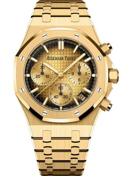 Audemars Piguet Royal Oak Chronograph Yellow Gold Smoked Champagne dial 26240BA.OO.1320BA.02