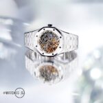 Audemars Piguet ROYAL OAK DOUBLE BALANCE WHEEL OPENWORKED Frosted Skeleton 37mm (Ref # 15466BC.GG.1259BC.01) - Image 3