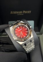 Audemars Piguet Royal Oak Jumbo Extra-thin Burgundy 16202XT.OO.1240XT.01 - Image 8
