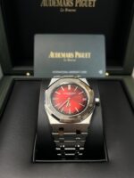 Audemars Piguet Royal Oak Jumbo Extra-thin Burgundy 16202XT.OO.1240XT.01 - Image 3
