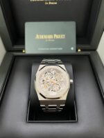Audemars Piguet Royal Oak Jumbo "Jumbo" Extra-Thin Squelette "50TH ANNIVERSARY" Ref. 16204ST.OO.1240ST.01 - Image 3