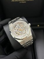 Audemars Piguet Royal Oak Jumbo "Jumbo" Extra-Thin Squelette "50TH ANNIVERSARY" Ref. 16204ST.OO.1240ST.01 - Image 15