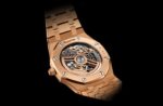 Audemars Piguet Royal Oak Openworked "Jumbo" Extra-Thin Squelette Rose Gold "50th Anniversary" Reference # 16204OR.OO.1240OR.01 - Image 13