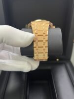 Audemars Piguet Royal Oak Lady Ladies 37mm Frosted Rose Gold White Dial 15454OR.GG.1259OR.01 - Image 7
