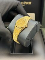 Audemars Piguet Royal Oak Mini Frosted Yellow Gold Quartz 67630BA.GG.1312BA.01 - Image 10