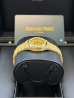 Audemars Piguet Royal Oak Mini Frosted Yellow Gold Quartz 67630BA.GG.1312BA.01 - Image 3