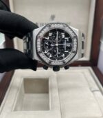 Audemars Piguet Royal Oak Offshore Lady Chronograph Diamond Bezel 26048sk.zz.d002ca.01 - Image 9