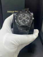 Audemars Piguet Royal Oak Perpetual Calendar/ Black Ceramic/ Black Dial/ Black Sub_Dials/ Black Ceramic Bezel (Ref#26579CE.OO.1225CE.01) - Image 4
