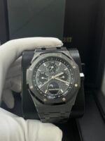 Audemars Piguet Royal Oak Perpetual Calendar/ Black Ceramic/ Black Dial/ Black Sub_Dials/ Black Ceramic Bezel (Ref#26579CE.OO.1225CE.01) - Image 9