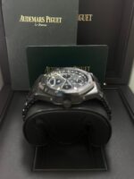 Audemars Piguet Royal Oak Perpetual Calendar/ Black Ceramic/ Black Dial/ Black Sub_Dials/ Black Ceramic Bezel (Ref#26579CE.OO.1225CE.01) - Image 12
