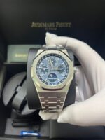 Audemars Piguet Royal Oak Perpetual Calendar Blue Dial Steel 41mm Reference 26574ST.OO.1220ST.03 - Image 8