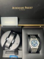 Audemars Piguet Royal Oak Perpetual Calendar Blue Dial Steel 41mm Reference 26574ST.OO.1220ST.03 - Image 2