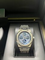 Audemars Piguet Royal Oak Perpetual Calendar Blue Dial Steel 41mm Reference 26574ST.OO.1220ST.03 - Image 5