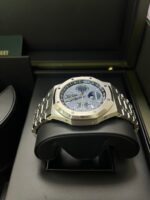 Audemars Piguet Royal Oak Perpetual Calendar Blue Dial Steel 41mm Reference 26574ST.OO.1220ST.03 - Image 4