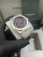 Audemars Piguet Royal Oak Perpetual Calendar SPECIAL EDITION 41mm Royal Oak Burgundy Dial 26574BC.OO.1220BC.01 - Image 8