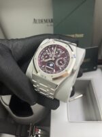 Audemars Piguet Royal Oak Perpetual Calendar SPECIAL EDITION 41mm Royal Oak Burgundy Dial 26574BC.OO.1220BC.01 - Image 7