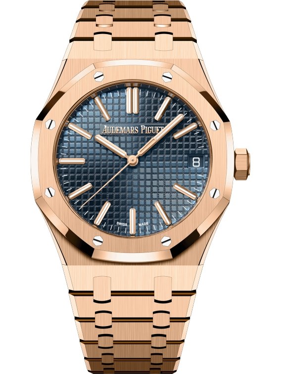 audemars-piguet-royal-oak-selfwinding-2023-release-royal-oak-selfwinding-rose-gold-blue-dial-41mm-15510oroo1320or03-643324.jpg Audemars Piguet Royal Oak Selfwinding 2023 Release ROYAL OAK SELFWINDING Rose Gold Blue Dial 41mm 15510OR.OO.1320OR.03 - Image 1