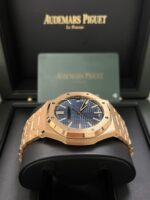 Audemars Piguet Royal Oak Selfwinding 2023 Release ROYAL OAK SELFWINDING Rose Gold Blue Dial 41mm 15510OR.OO.1320OR.03 - Image 3