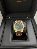 Audemars Piguet Royal Oak Selfwinding 50th Anniversary Blue Dial 15551OR.ZZ.1356OR.02 - Image 3