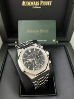 Audemars Piguet ROYAL OAK SELFWINDING CHRONOGRAPH “50TH ANNIVERSARY” STEEL BRACELET BLACK DIAL (Ref # 26240ST.OO.1320ST.02) - Image 9