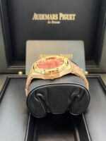 Audemars Piguet Royal Oak Selfwinding Rose Gold Pink Dial 34mm Royal Oak Selfwinding Ref. 77450OR.OO.1361OR.01 - Image 6