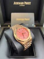 Audemars Piguet Royal Oak Selfwinding Rose Gold Pink Dial 34mm Royal Oak Selfwinding Ref. 77450OR.OO.1361OR.01 - Image 4