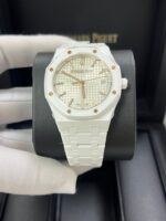 Audemars Piguet Royal Oak Selfwinding White Ceramic 77350CB.OO.1266CB.01 - Image 10