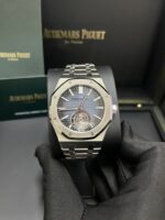 Audemars Piguet Royal Oak Steel Blue Dial 50th Anniversary Tourbillon 26730ST.OO.1320ST.01 - Image 12