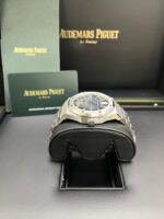 Audemars Piguet Royal Oak Steel Blue Dial 50th Anniversary Tourbillon 26730ST.OO.1320ST.01 - Image 4