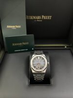 Audemars Piguet Royal Oak Steel Blue Dial 50th Anniversary Tourbillon 26730ST.OO.1320ST.01 - Image 3