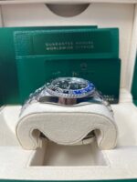 Rolex GMT-Master II "Batgirl" Stainless Steel Black and Blue Cerachrom Jubilee (Ref# 126710BLNR) - Image 3