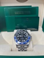 Rolex GMT-Master II "Batgirl" Stainless Steel Black and Blue Cerachrom Jubilee (Ref# 126710BLNR) - Image 2