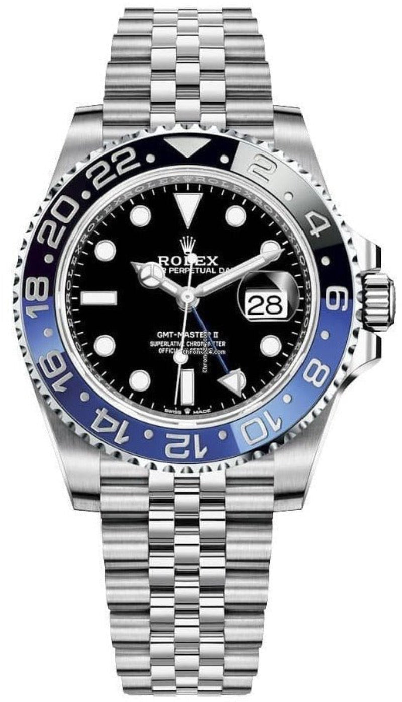 dmd-rolex-gmt-master-ii-the-batman-stainless-steel-black-and-blue-cerachrom-jubilee-ref-126710blnr-984150.jpg Rolex GMT-Master II "Batgirl" Stainless Steel Black and Blue Cerachrom Jubilee (Ref# 126710BLNR) - Image 1