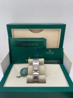 Rolex Steel GMT-Master II 40 Watch - Blue And Red Pepsi Bezel - Black Dial - Oyster Bracelet (Ref# 126710BLRO) - Image 3