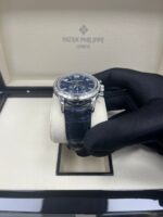 Patek Philippe Annual Calendar Chronograph Blue Dial 5961P-001 - Image 10