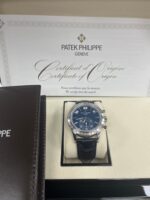 Patek Philippe Annual Calendar Chronograph Blue Dial 5961P-001 - Image 3