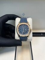 Patek Philippe Aquanaut 18K Rose Gold Opaline-blue Dial 38.8 mm 5269R-001 - Image 13
